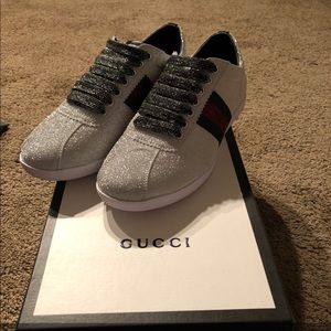 Gucci Glitter Shoes